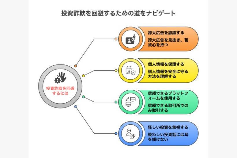 仮想通貨詐欺を回避するには