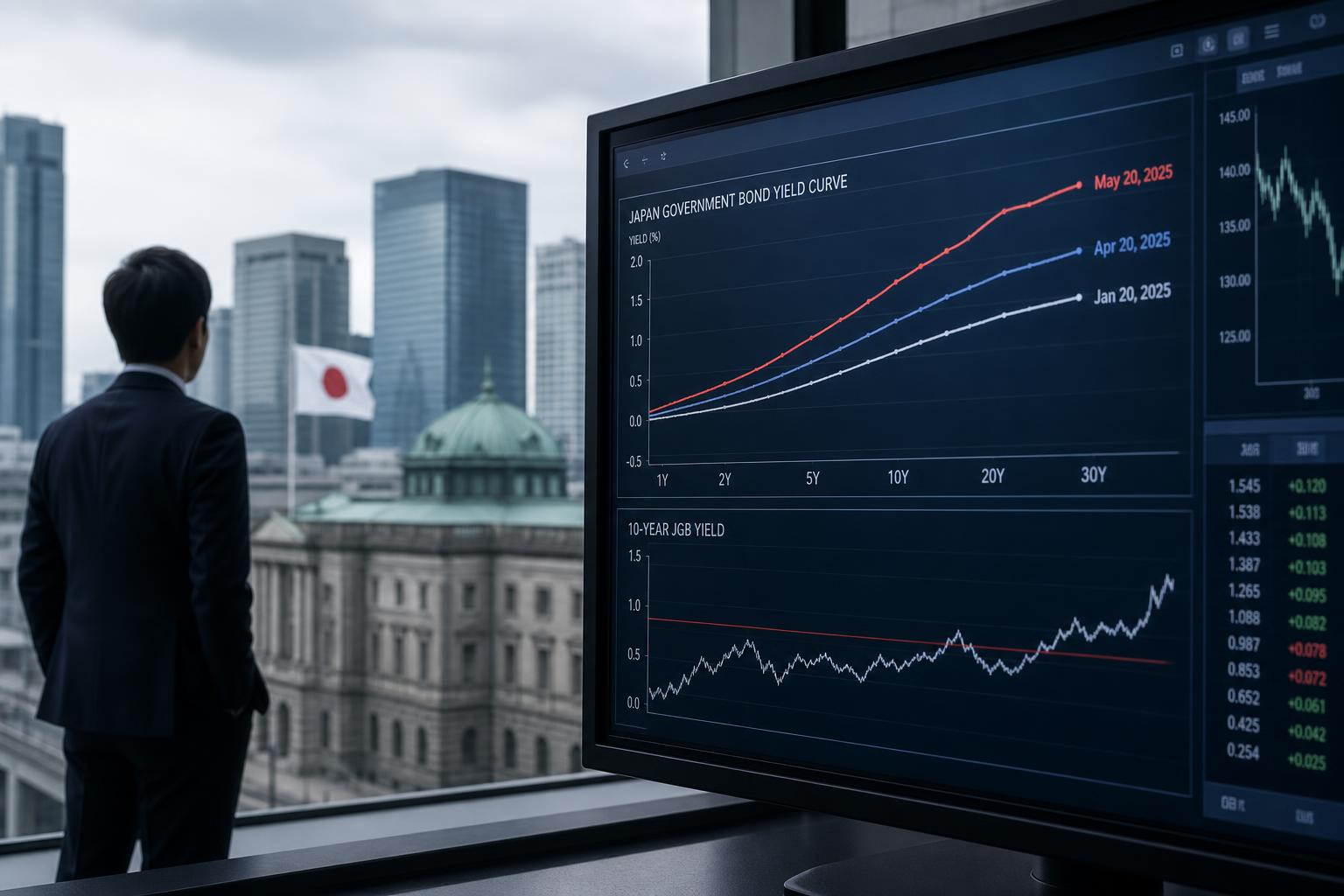 新発10年債利回りが一時2.8%　29年半ぶり高水準