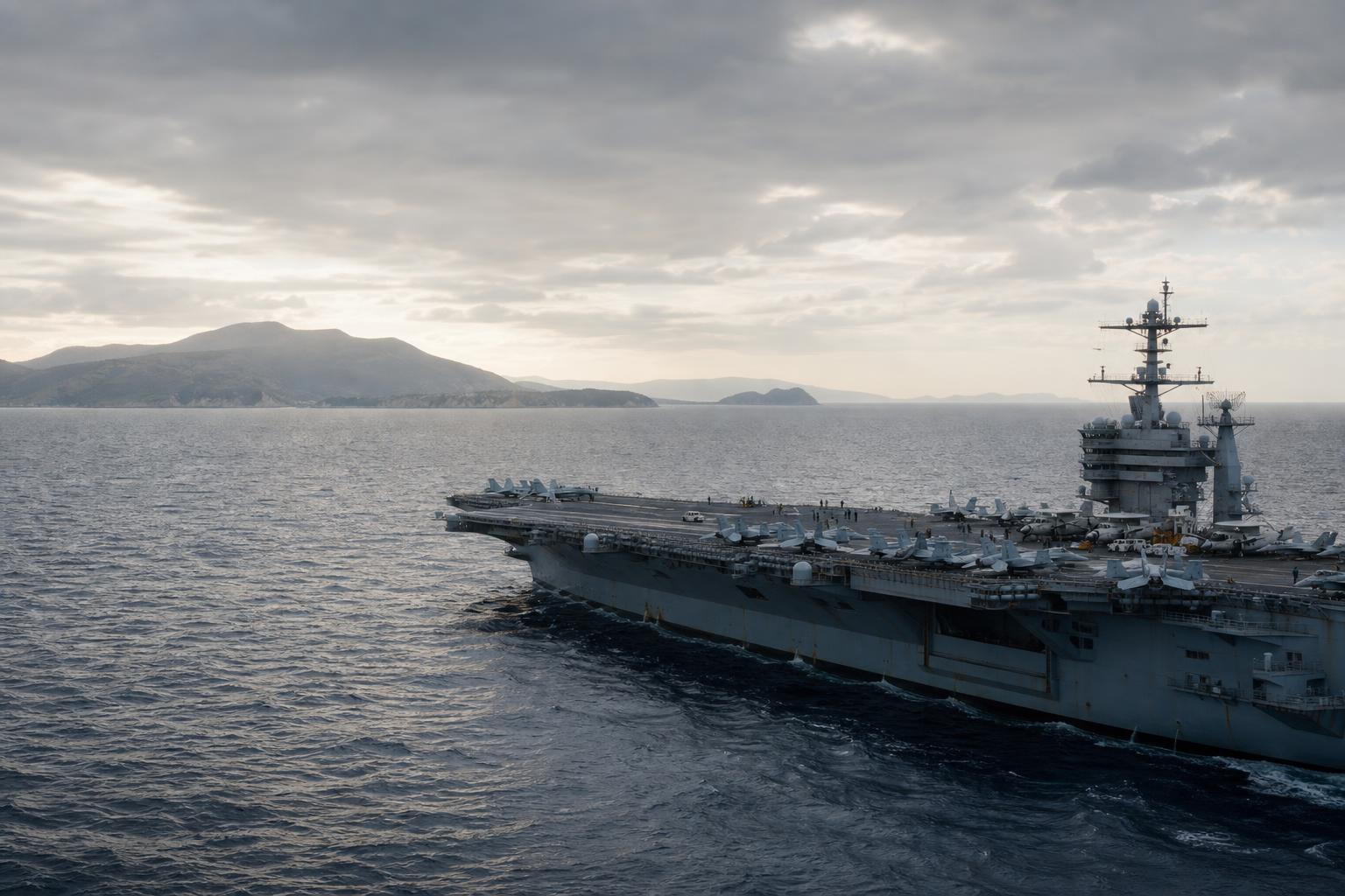 US deploys Nimitz to Caribbean