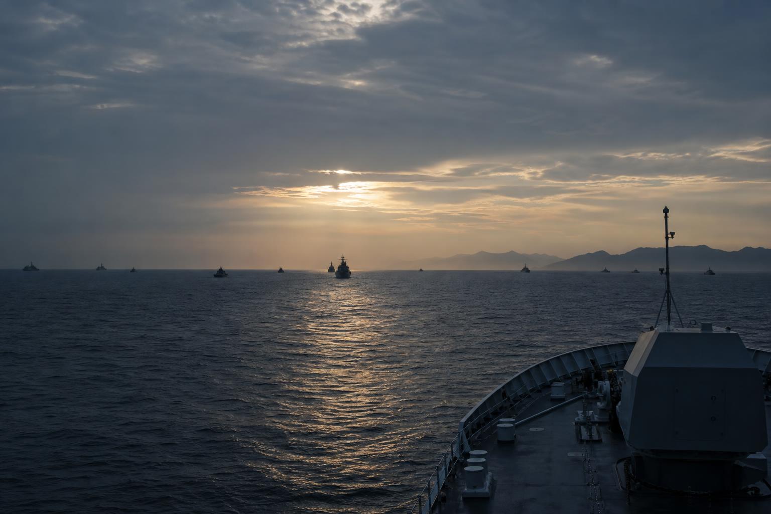 Chinese military deploys over 100 vessels near Taiwan, Okinawa; Taipei wary