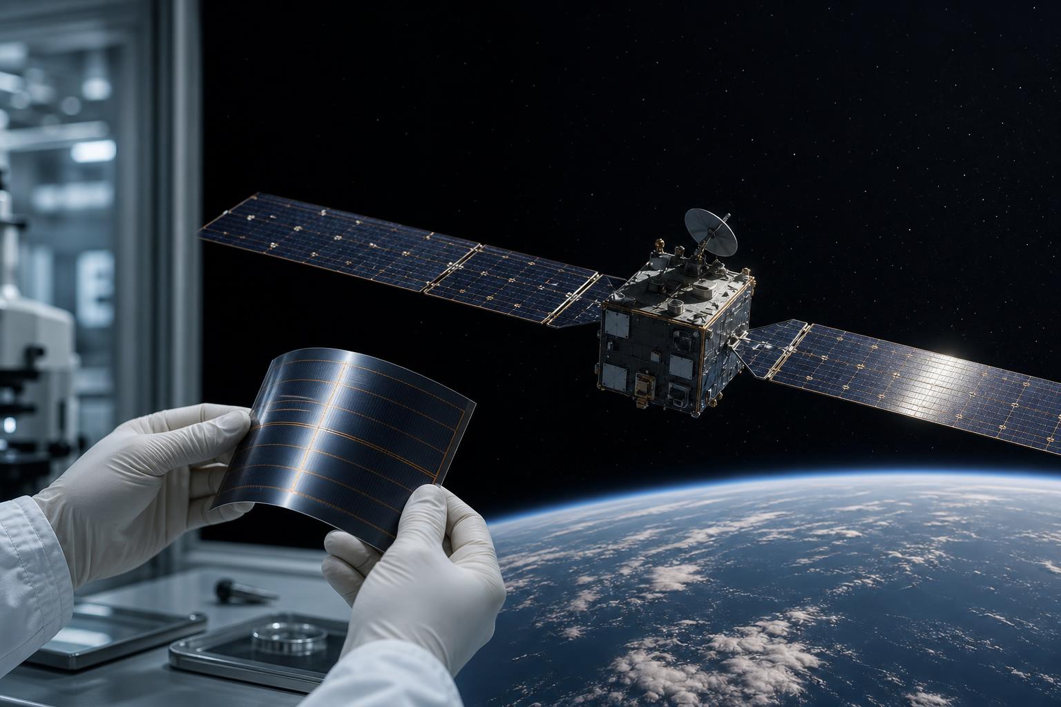 エネコート、宇宙向けペロブスカイト太陽電池を2035年実用化へ
