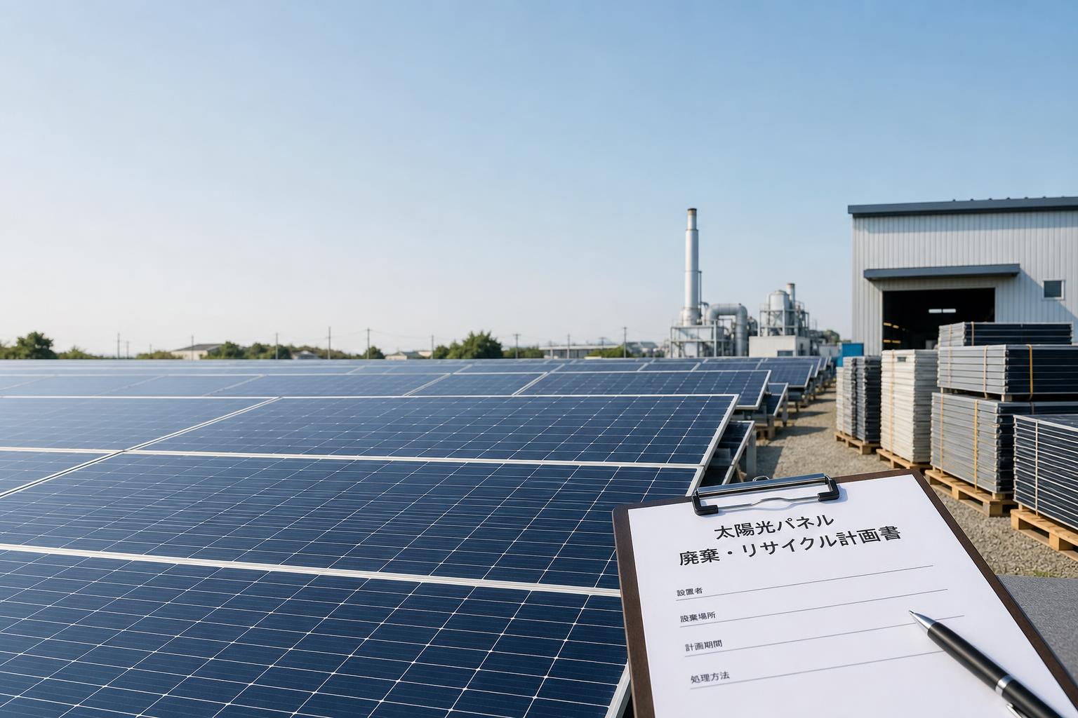 Law Mandates Disposal Plans for Solar Panel Recycling