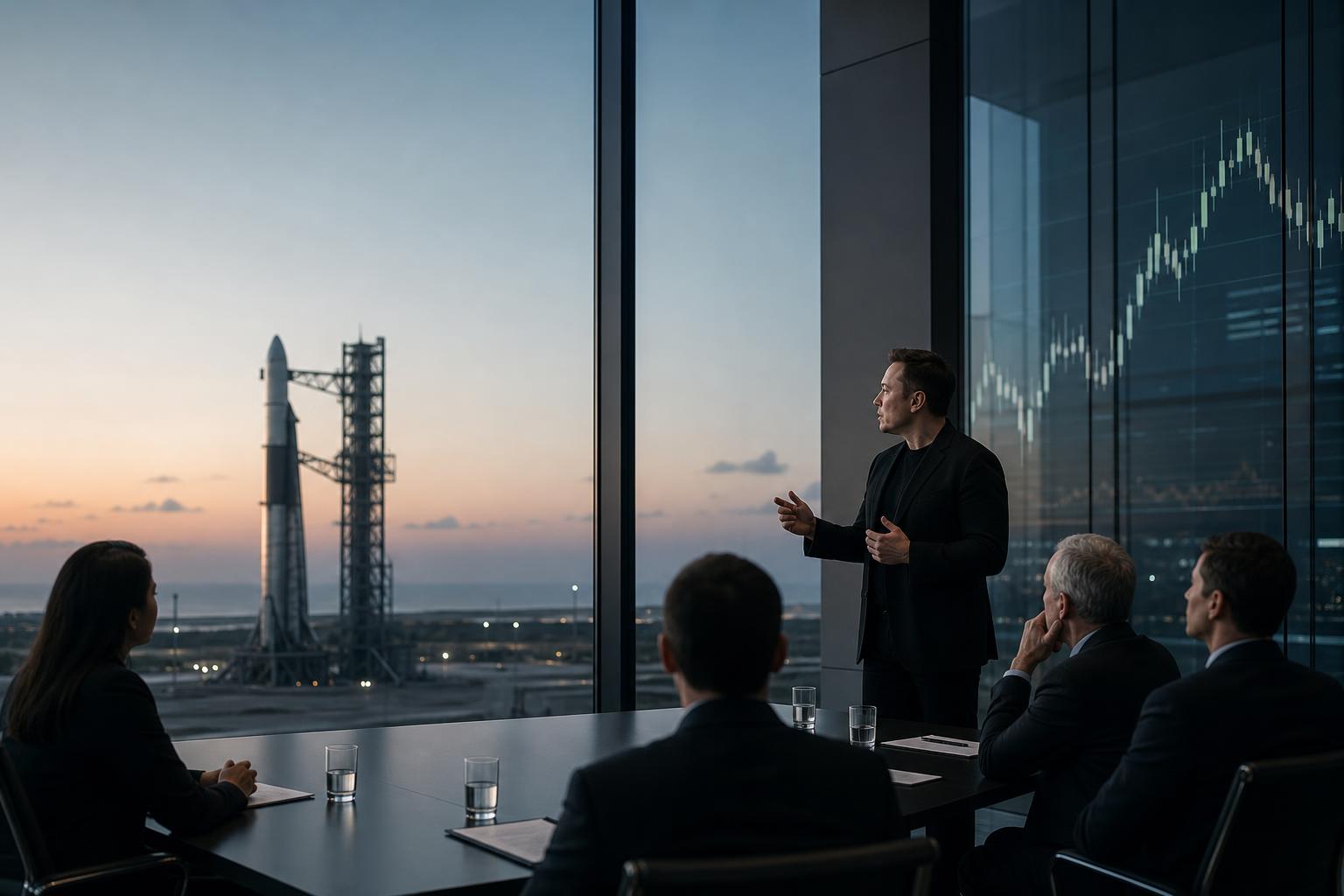 SpaceX、IPO前說明會4日開始　市值以1.8兆美元為軸