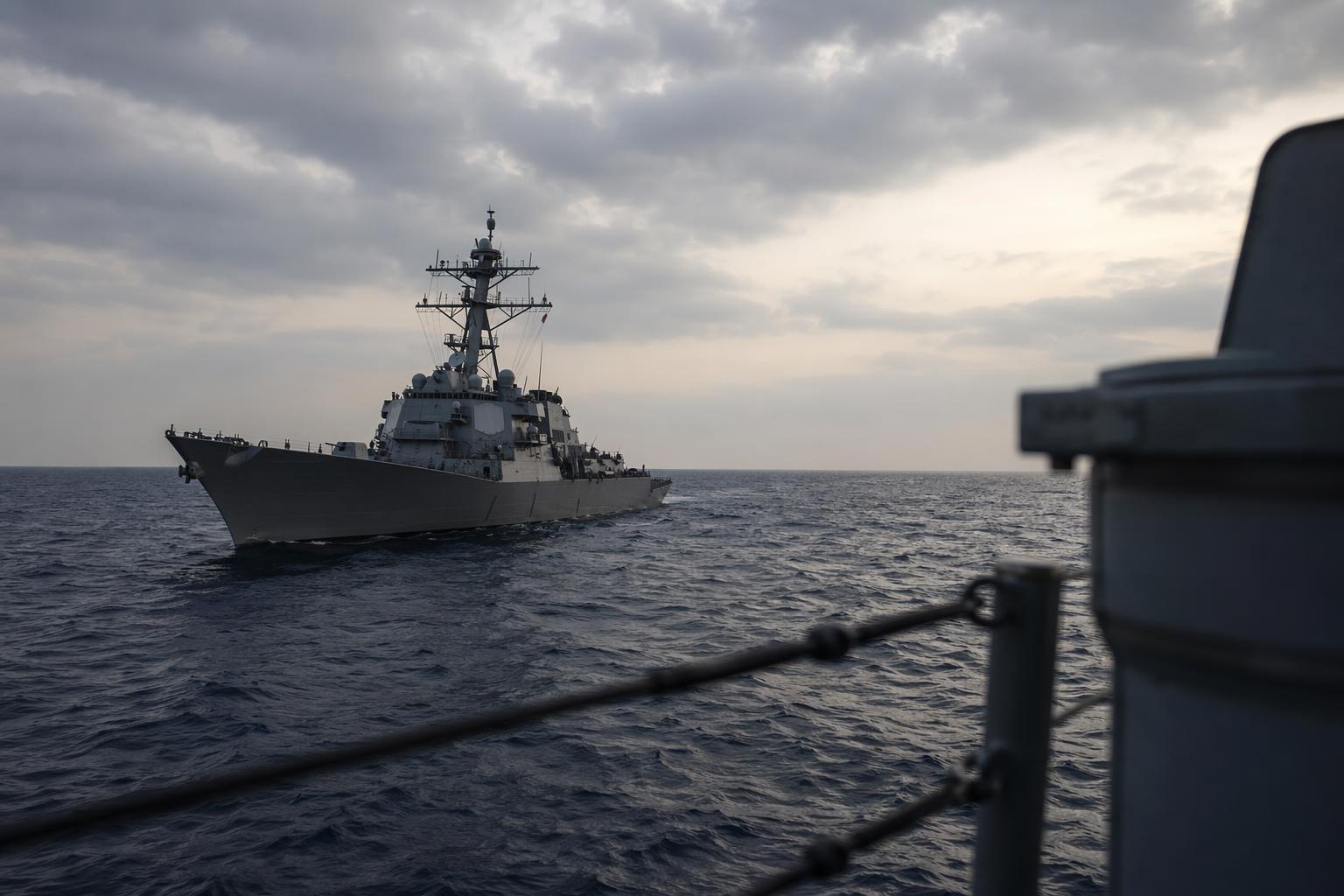 伊朗國營廣播報導阿曼灣美軍艦艇遇襲