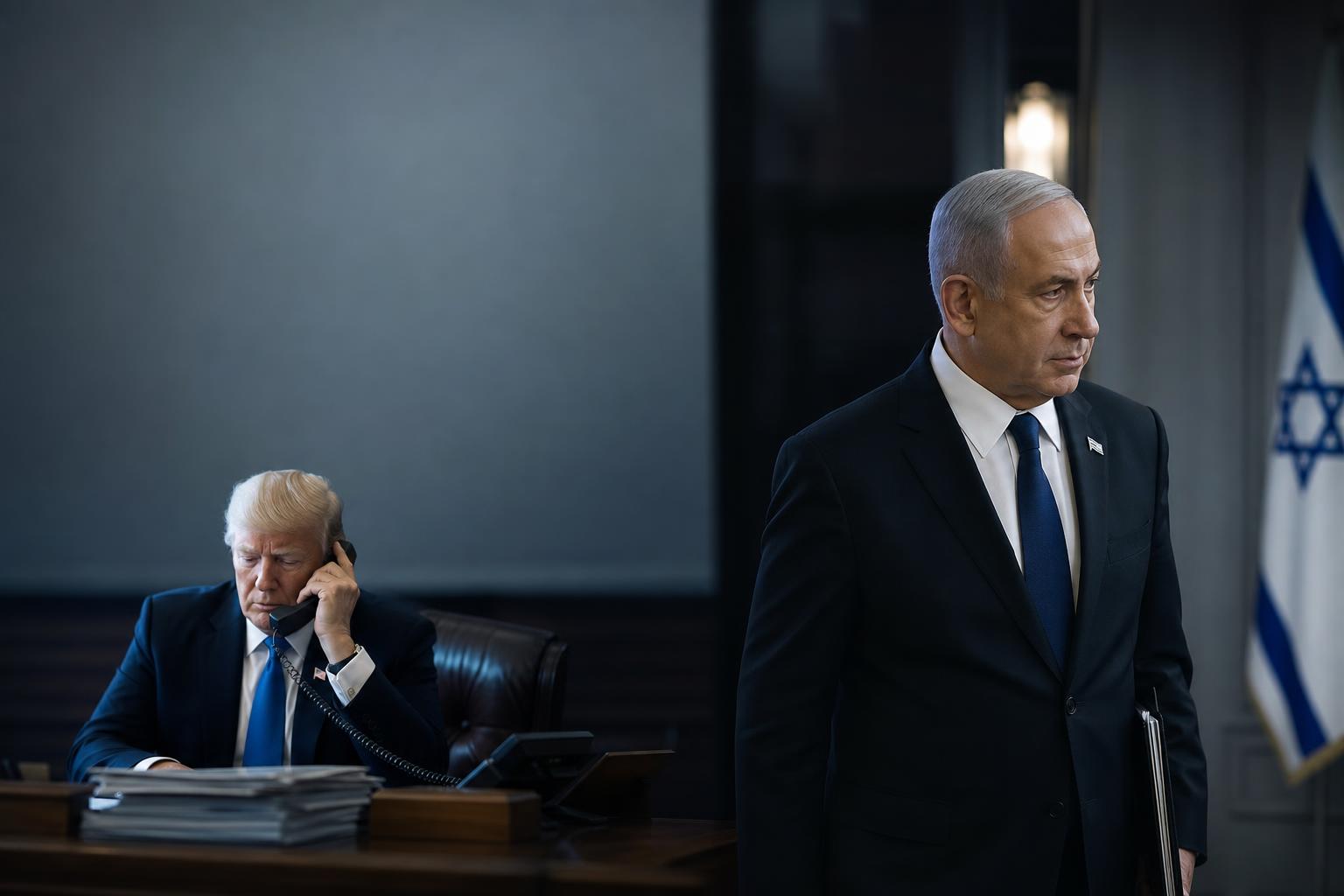 Trump admits he berated Netanyahu on phone call