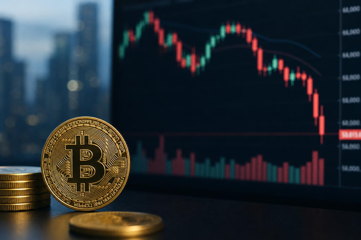 Bitcoin Drops to Low $59,000s on Rate Rise Fears