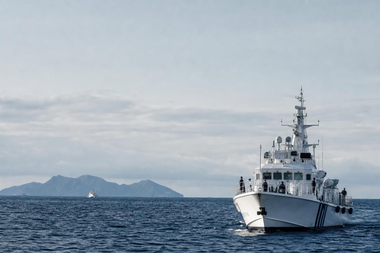 China steps up enforcement in waters east of Taiwan
