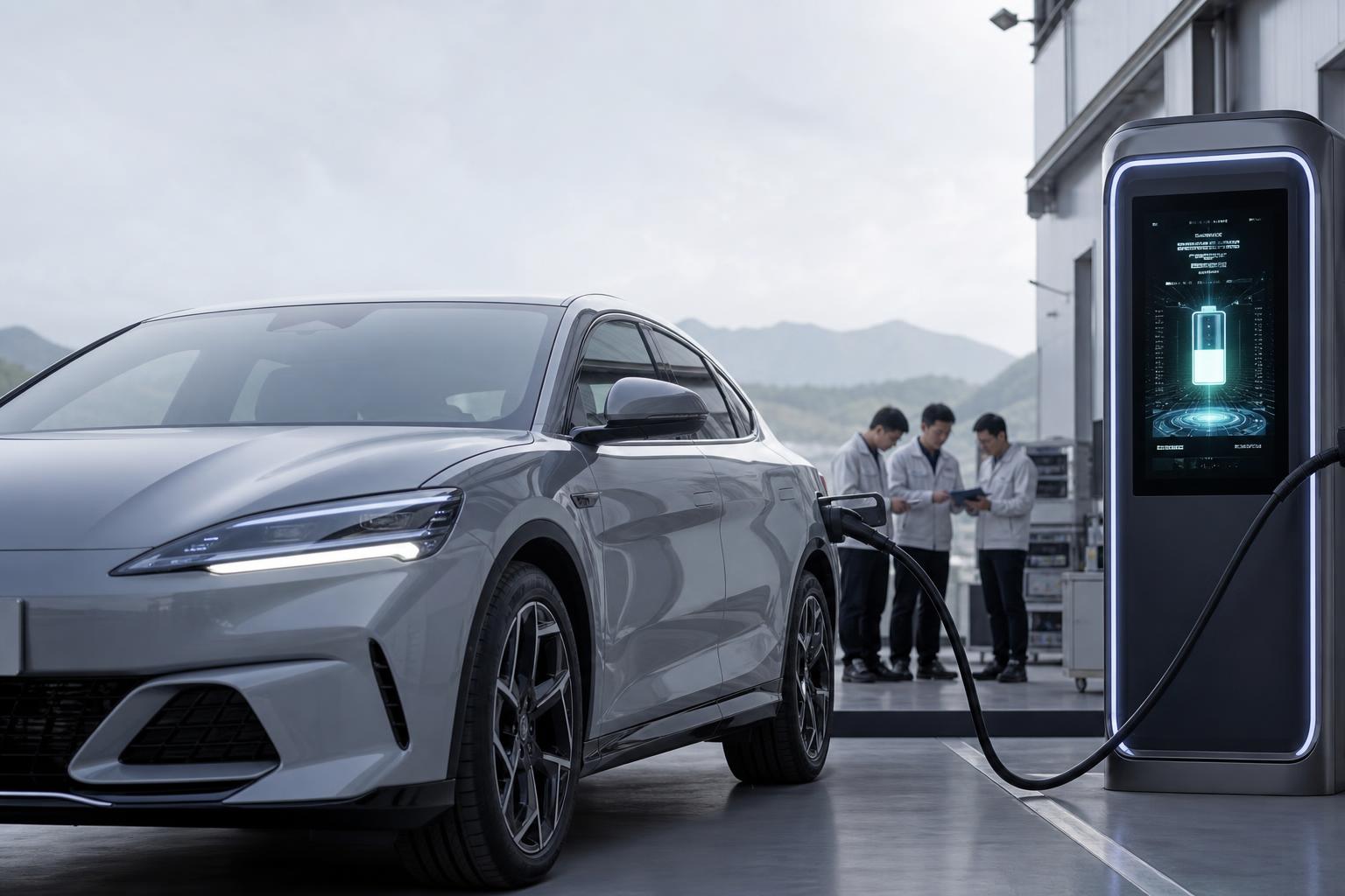 BYD demonstrates new EV battery with nine-minute charge
