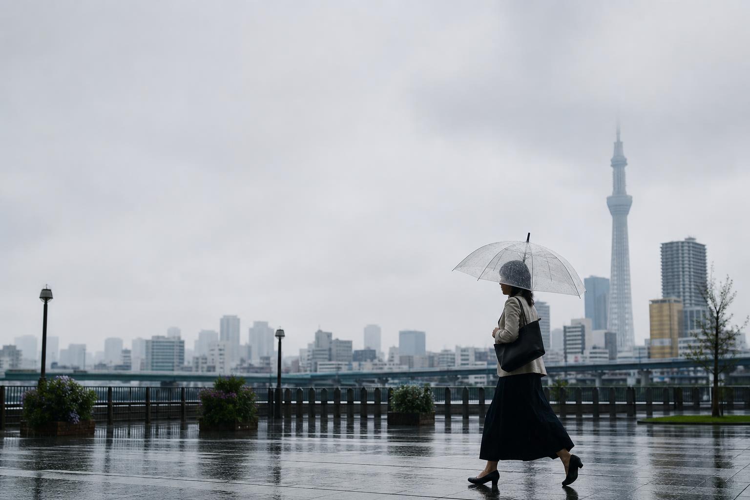 Japan Meteorological Agency announces start of rainy season in Kanto-Koshin and Tokai