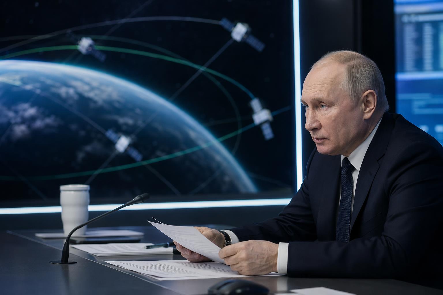 プーチン氏、国産低軌道衛星の強化を主張　スターリンク対抗を示唆