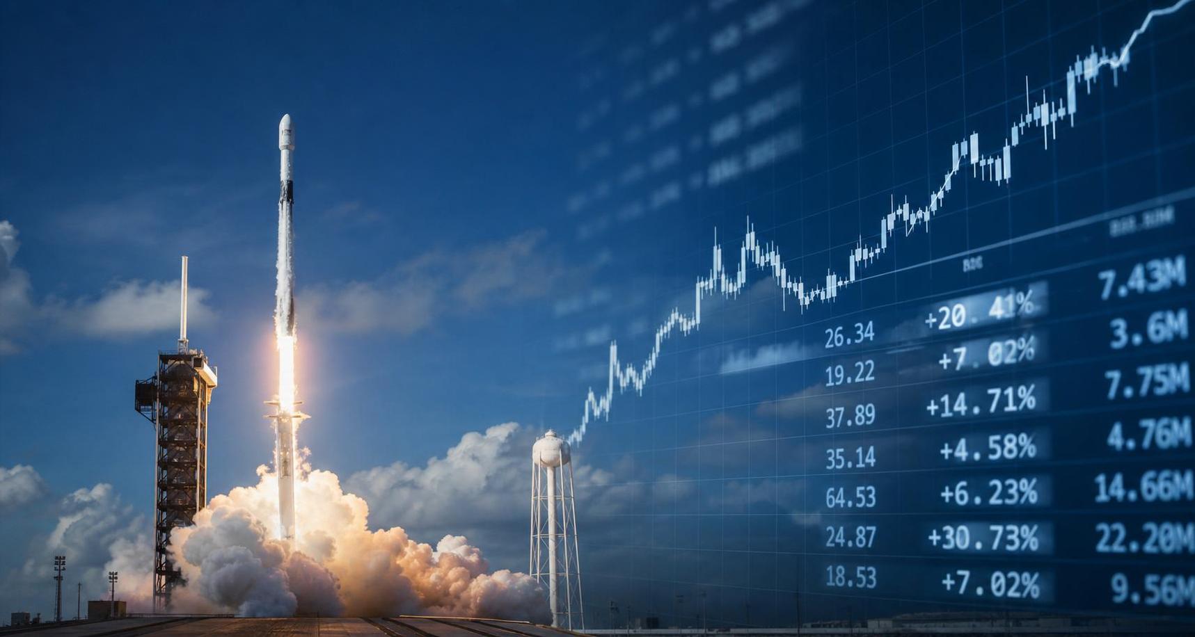 SpaceX股價上市後漲20%，市值達405兆日圓