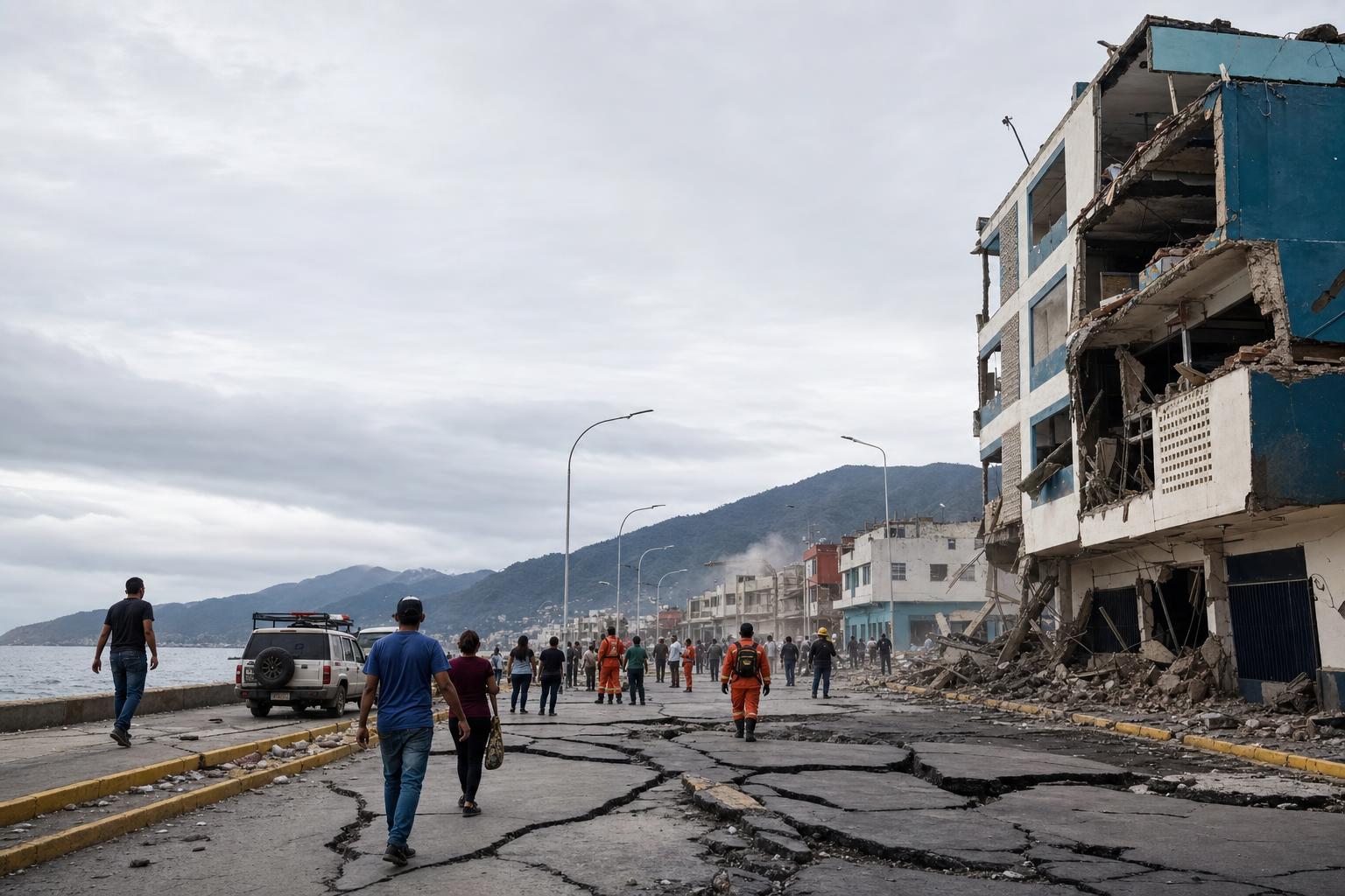 ベネズエラ北西部でM7級地震が連続、死者164人に拡大