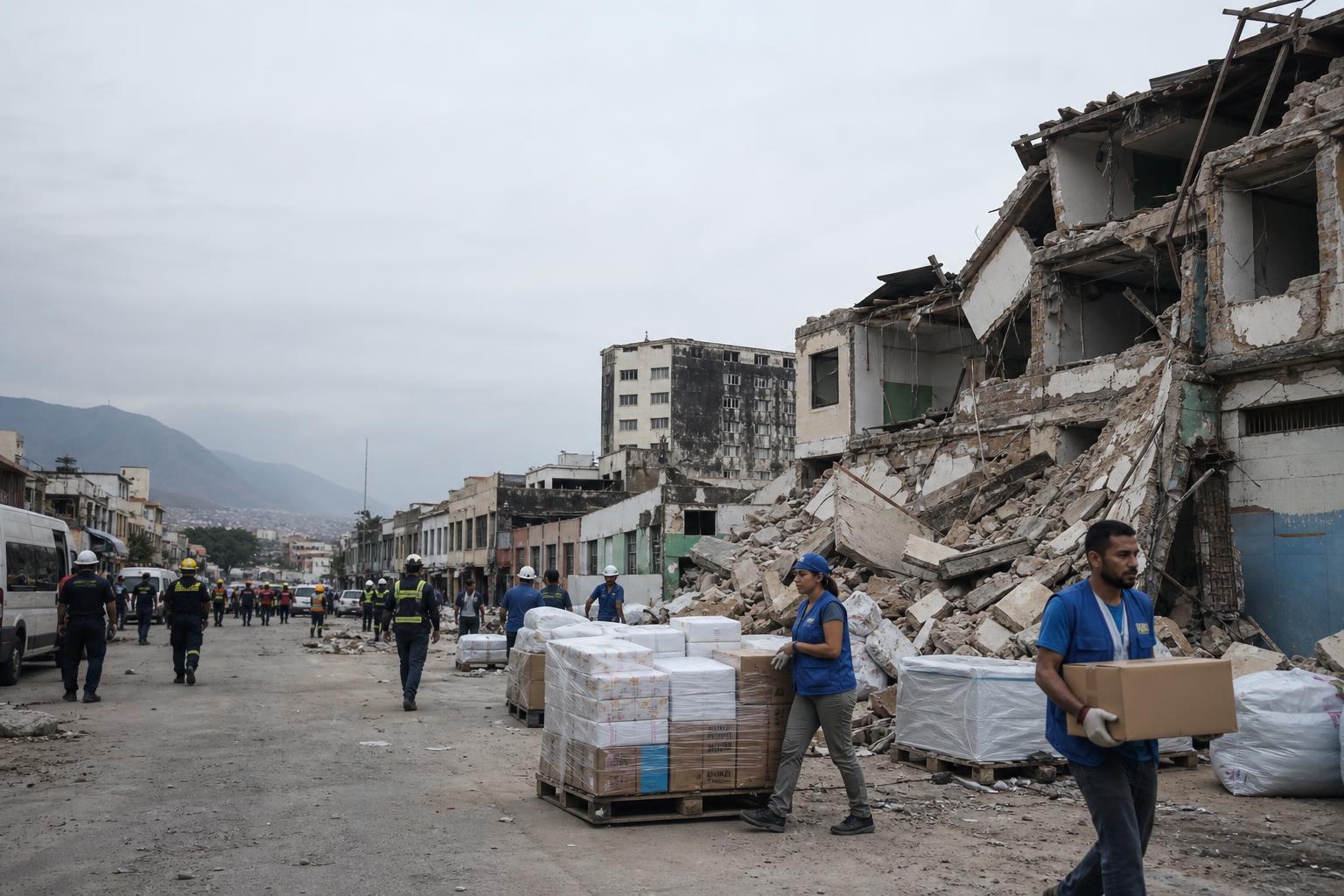 ベネズエラ地震の死者1943人に、国連が支援拡大へ