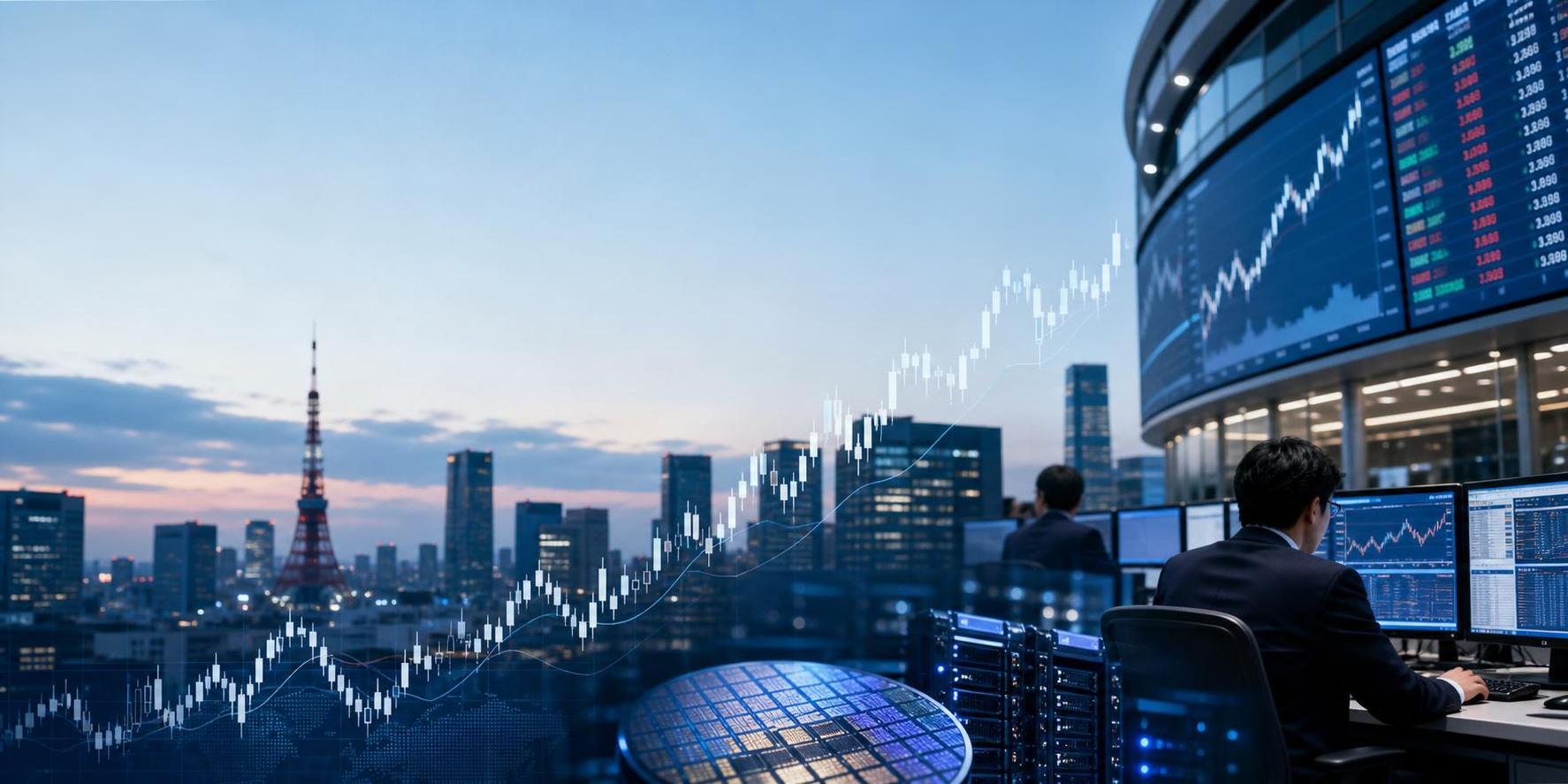 日経平均続伸、韓国株安で上値重い展開　AI・半導体株は根強さ