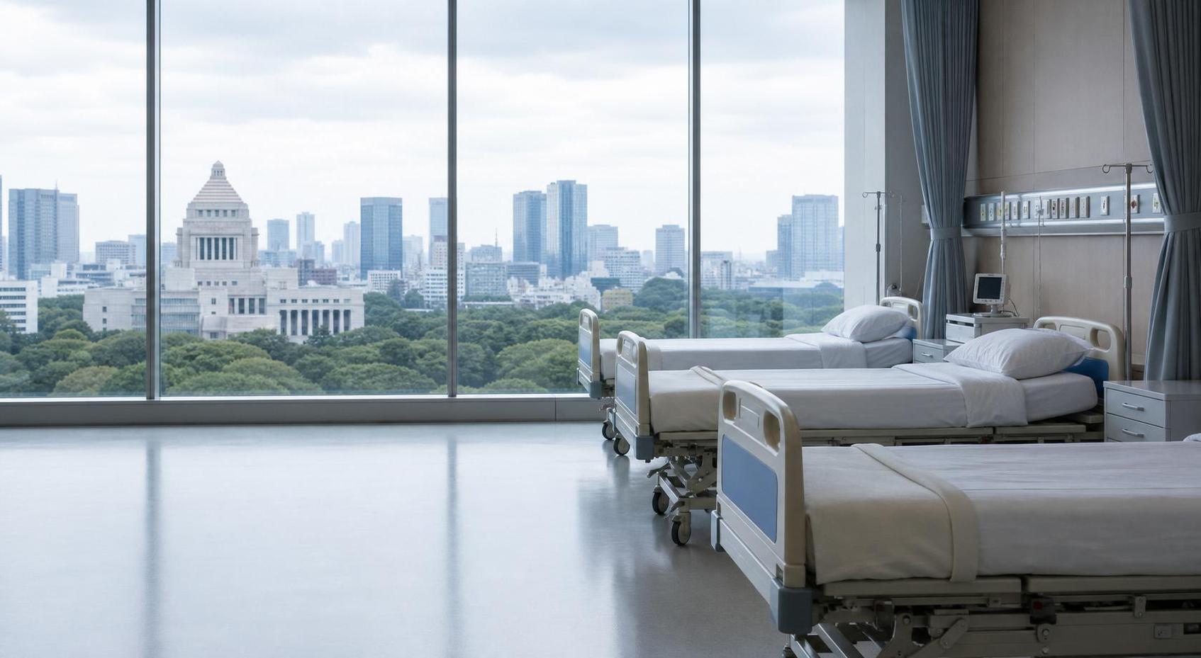 Health ministry estimates nationwide hospital beds in 2040, acute care down 40%