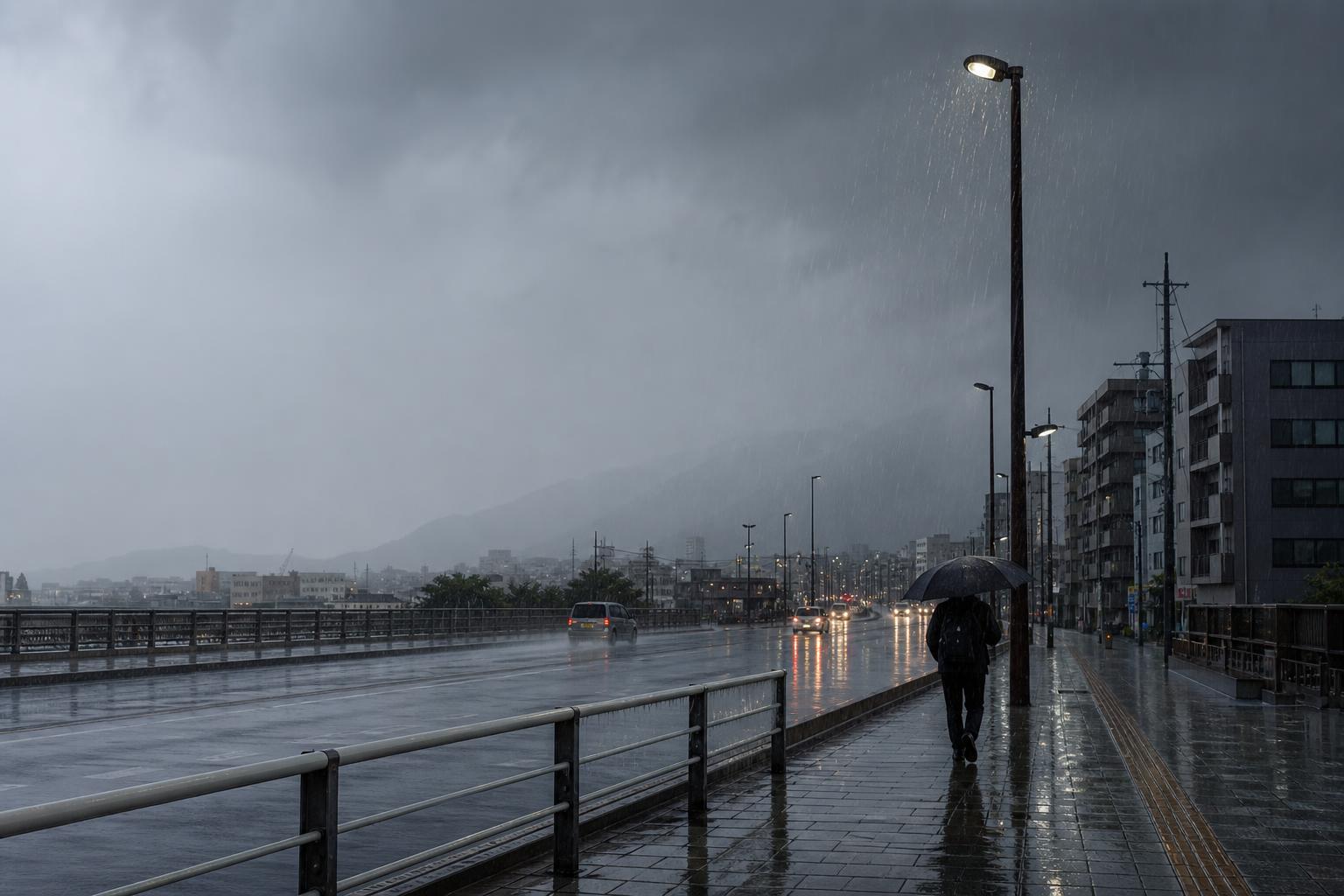 Very heavy rain expected in northern Kyushu through the 6th