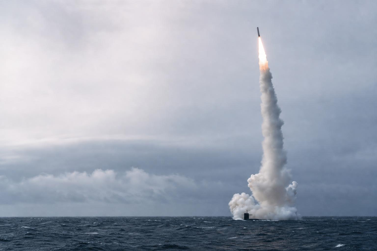 中國軍向太平洋公海發射SLBM　誇示對美威懾