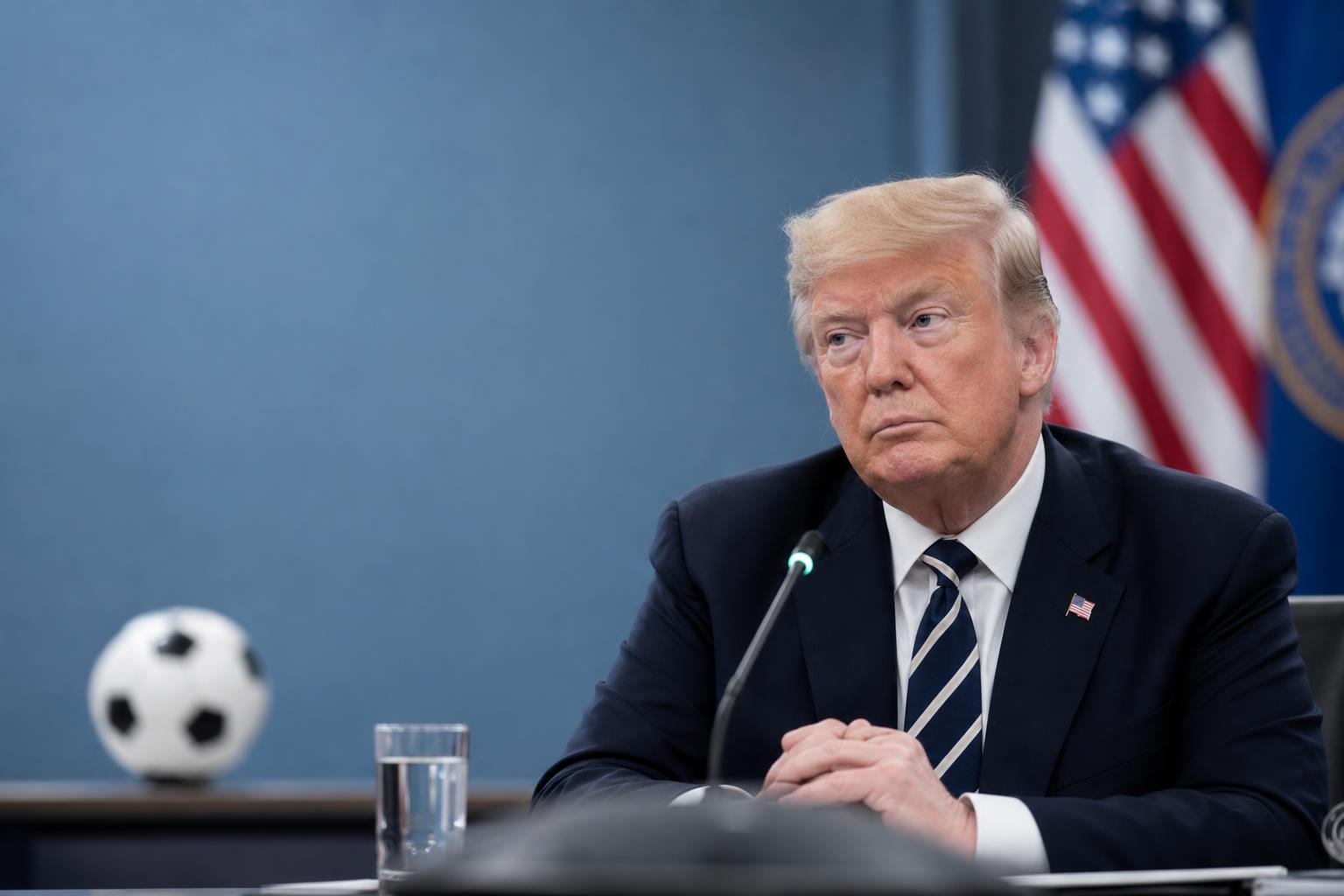 Trump admits asking FIFA to review US striker ban