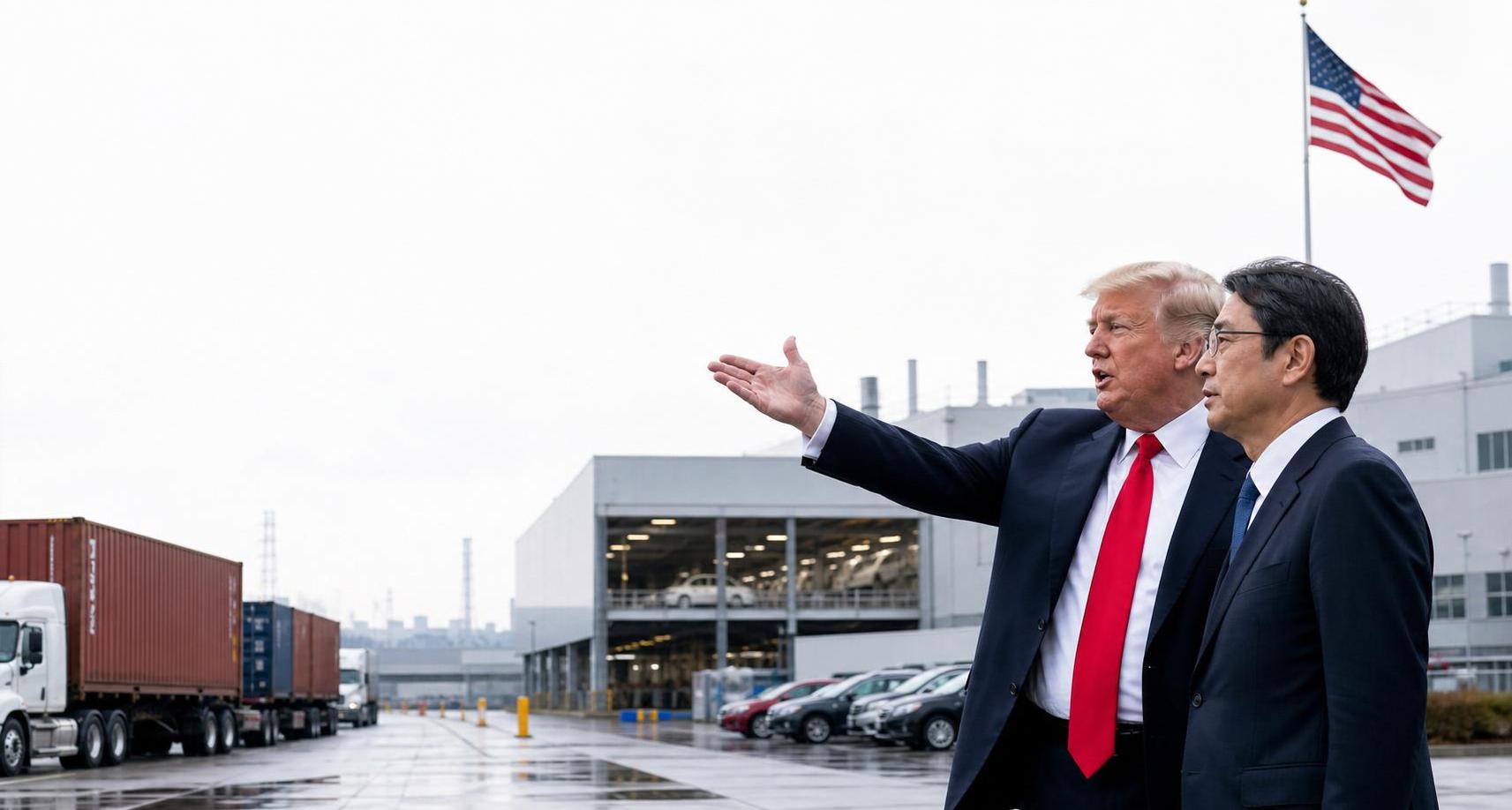 Trump touts Toyota's U.S. shift as tariff policy win