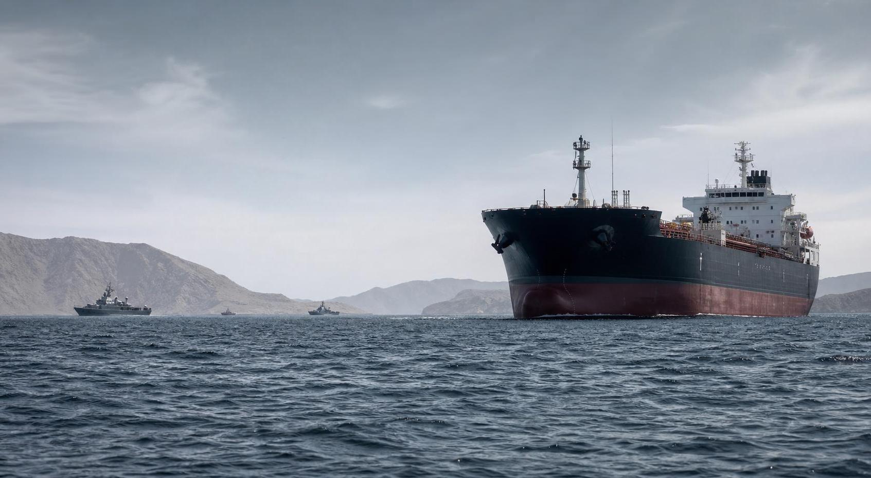 Iran Guards Attack Merchant Ship in Strait of Hormuz