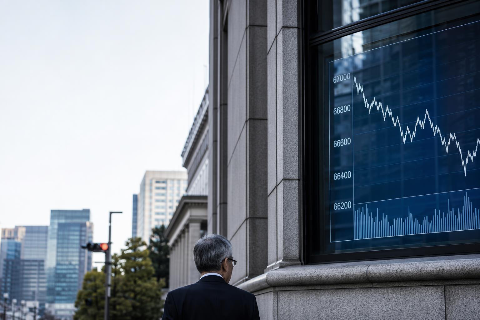 Tokyo Stocks Fall Again on Chip Losses, Oil Gains