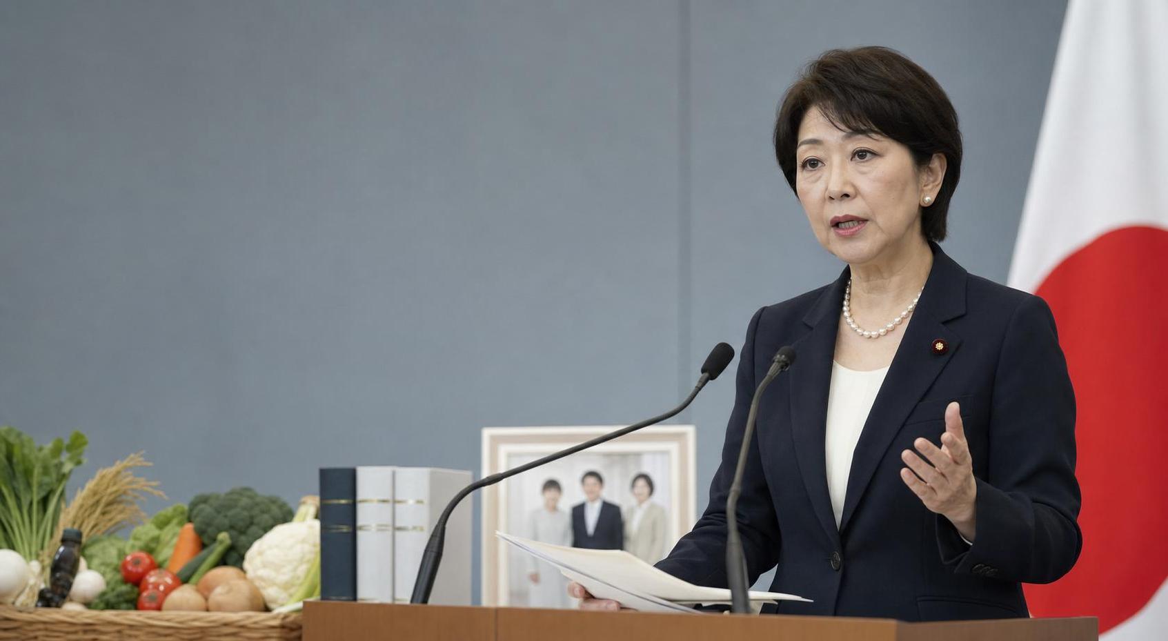 Takaichi Explains Food Tax Cut, Imperial Law Reform