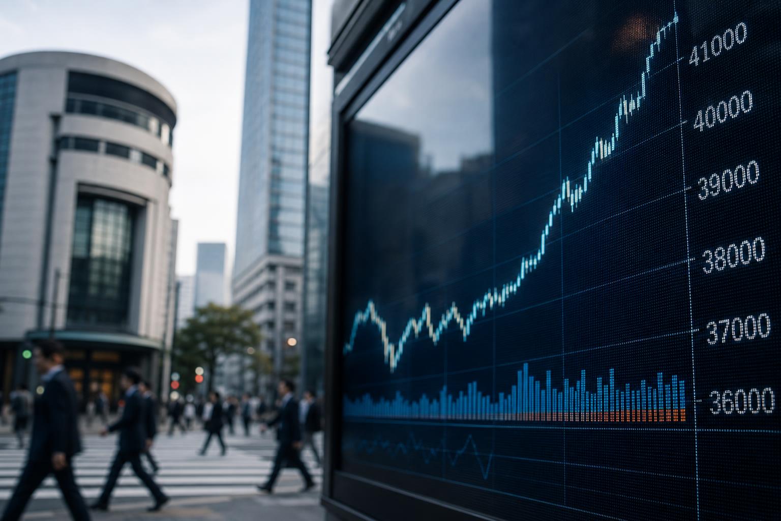 Nikkei Rebounds on AI, Semiconductor Buying