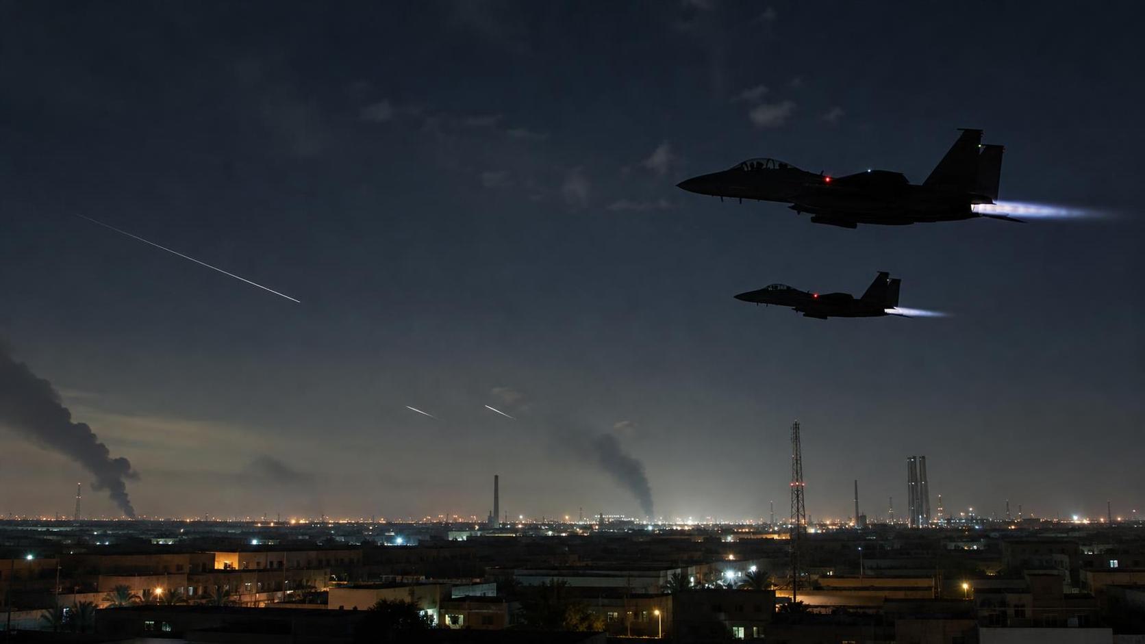 美軍與沙烏地阿拉伯聯手空襲伊拉克親伊朗組織