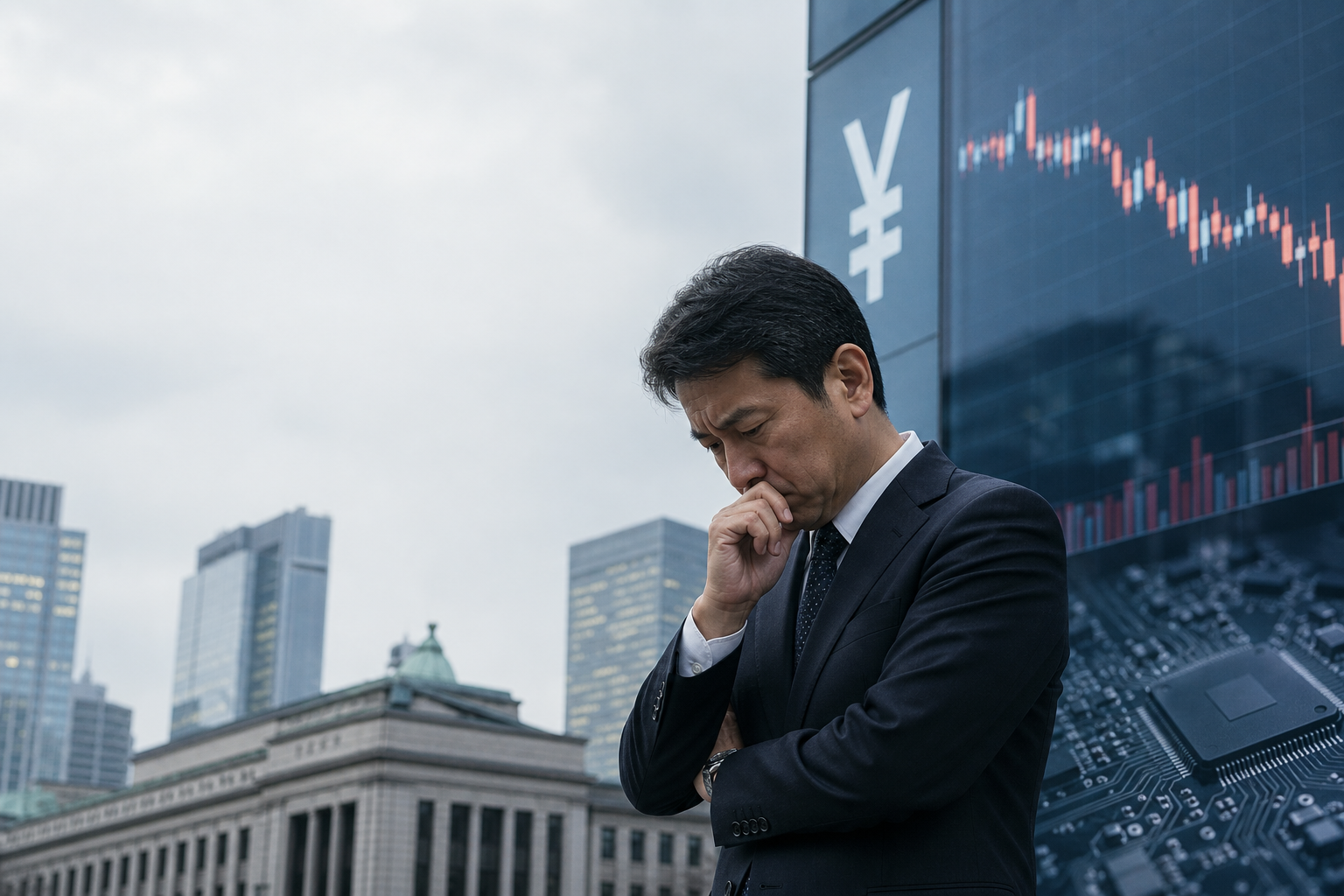 Nikkei giảm trở lại, cổ phiếu xuất khẩu bị bán ra khi đồng yên tăng vọt