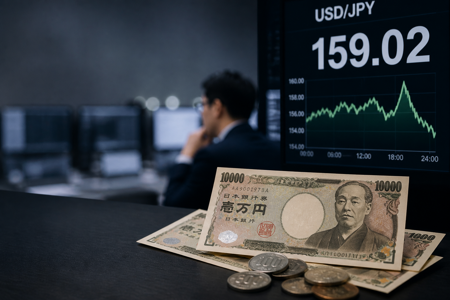 Tỷ giá yên có lúc xuống vùng 159 yên/USD, xóa một nửa mức tăng sau can thiệp