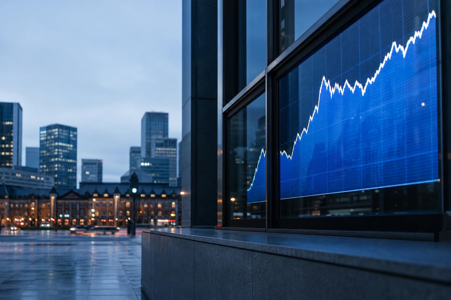 日経平均、米CPI受け続伸　AI・半導体株に買い戻し