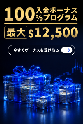 100%入金ボーナスプログラム